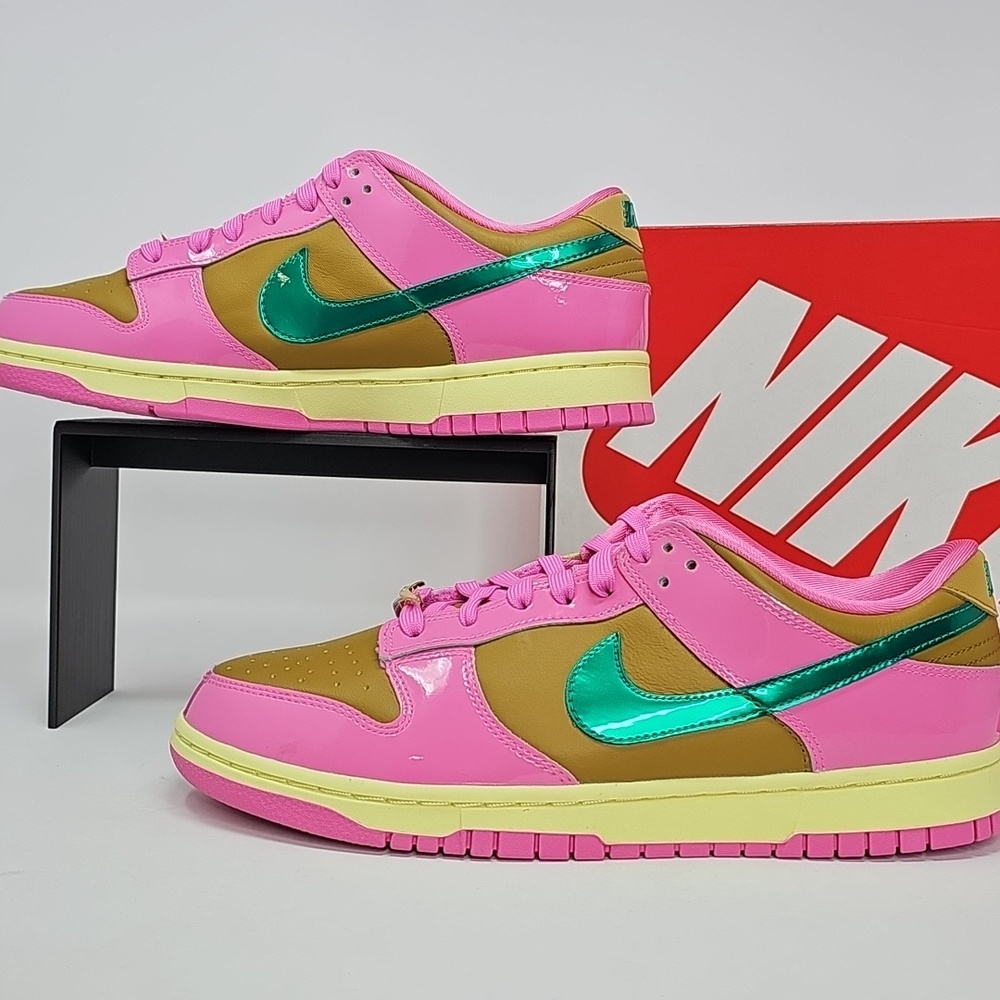 Nike x Parris Goebel Womens Dunk Low PG QS Playful Pink -Size 11 - Picture 3 of 9